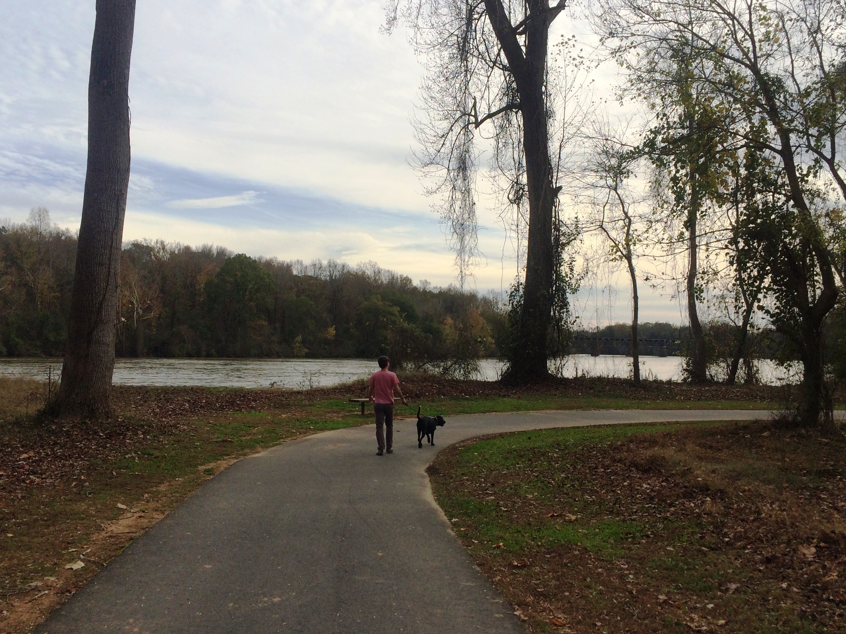 Moonlight Bike Ride on Riverwalk: Piedmont Medical Center Trail in Rock ...