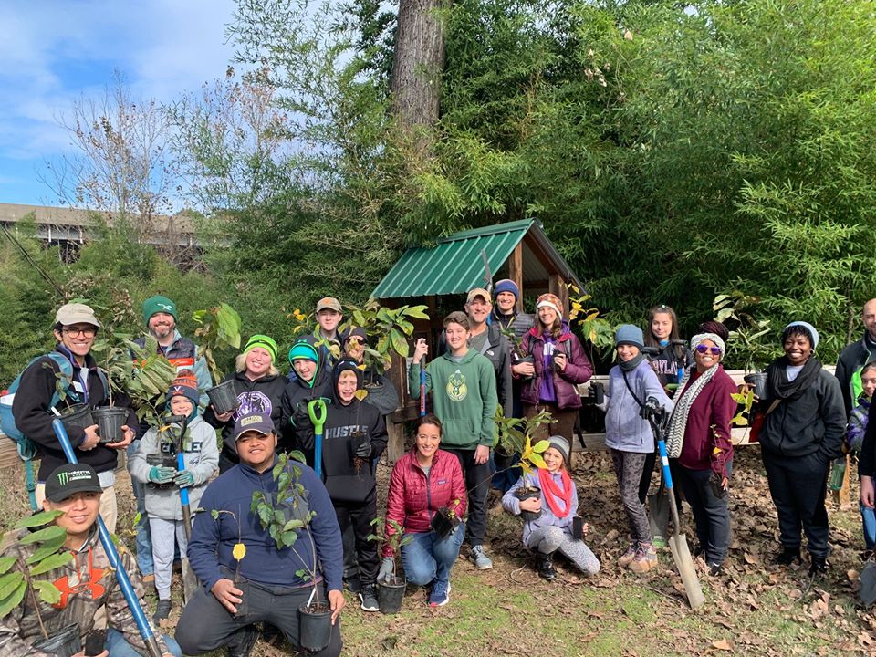 Family Friendly Volunteer Workday McAdenville, NC Catawba Lands Conservancy