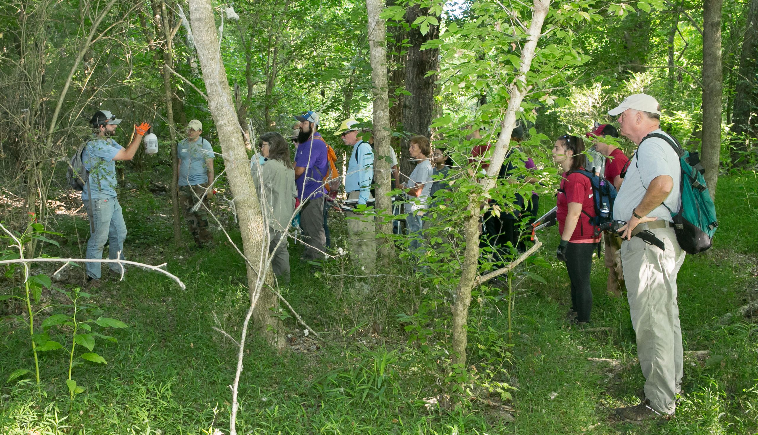 Volunteer Workday National Trails Day Catawba Lands Conservancy